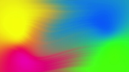 yellow blue green magenta wavy gradient. Abstract background