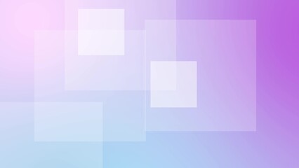 Abstract square forms on pastel background.