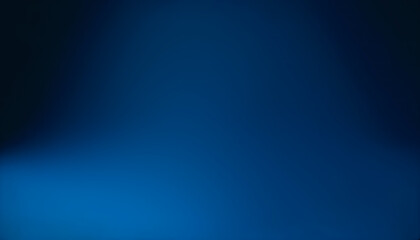 A gradient blue background with smooth transition from dark to light blue, suitable for various creative concepts. Generative AI