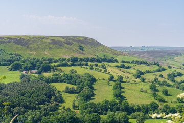 Fototapeta premium North Yorkshire landscape Near Laskill, England, UK