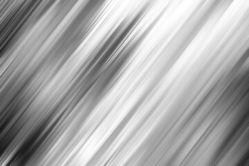 Fototapeta premium Clean-lined minimalist abstract in monochrome gray and silver, ideal for sleek artwork.