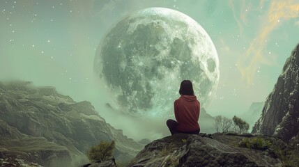 meditation on the moon