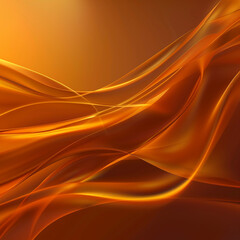 Fototapeta premium 3d rendered photos of orange simple plain background made with generative AI