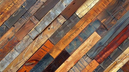 A durable and budgetfriendly option for flooring using recycled wood scraps to create a beautiful pattern.