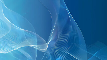 abstract blue background with lines. illustration technology
