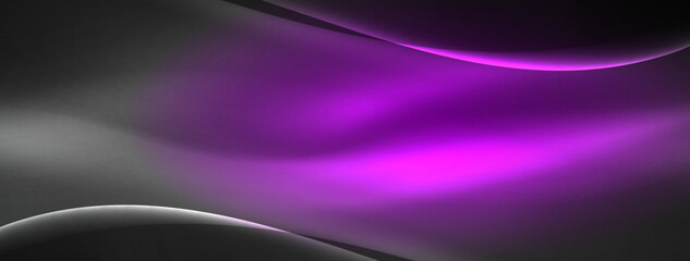 Lines and waves with neon light effect background for wallpaper, business card, cover, poster, banner, brochure, header, website