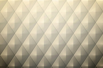 Obraz premium Ivory geometric diamond pattern, elegant with a muted gradient backdrop.