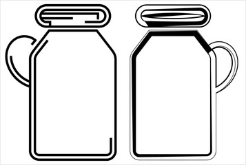 Glass Jar Icon M_2203001
