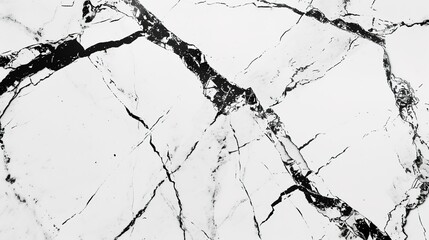 Obraz premium Elegant Minimalistic White Marble Texture Captured with Wide-Angle Lens for Grand and Modern Aesthetic, Ideal for Widescreen Desktop Wallpaper