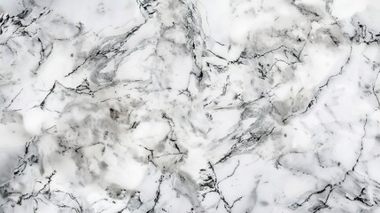 Fototapeta premium Elegant Minimalistic White Marble Texture Captured with Wide-Angle Lens for Grand and Modern Aesthetic, Ideal for Widescreen Desktop Wallpaper