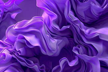Obraz premium Energetic violet 3D abstract, perfect for creative art displays.