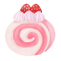 pink heart shaped cake