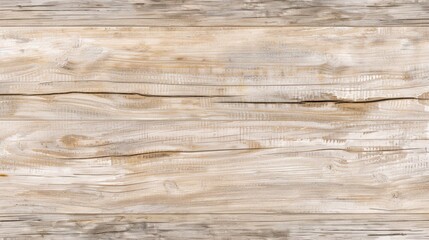Fototapeta premium Rustic wood plank background with weathered, distressed wooden boards, light beech.
