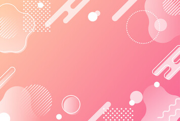 背景素材_メンフィス柄