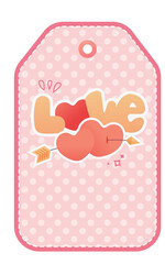 Valentines day label templates