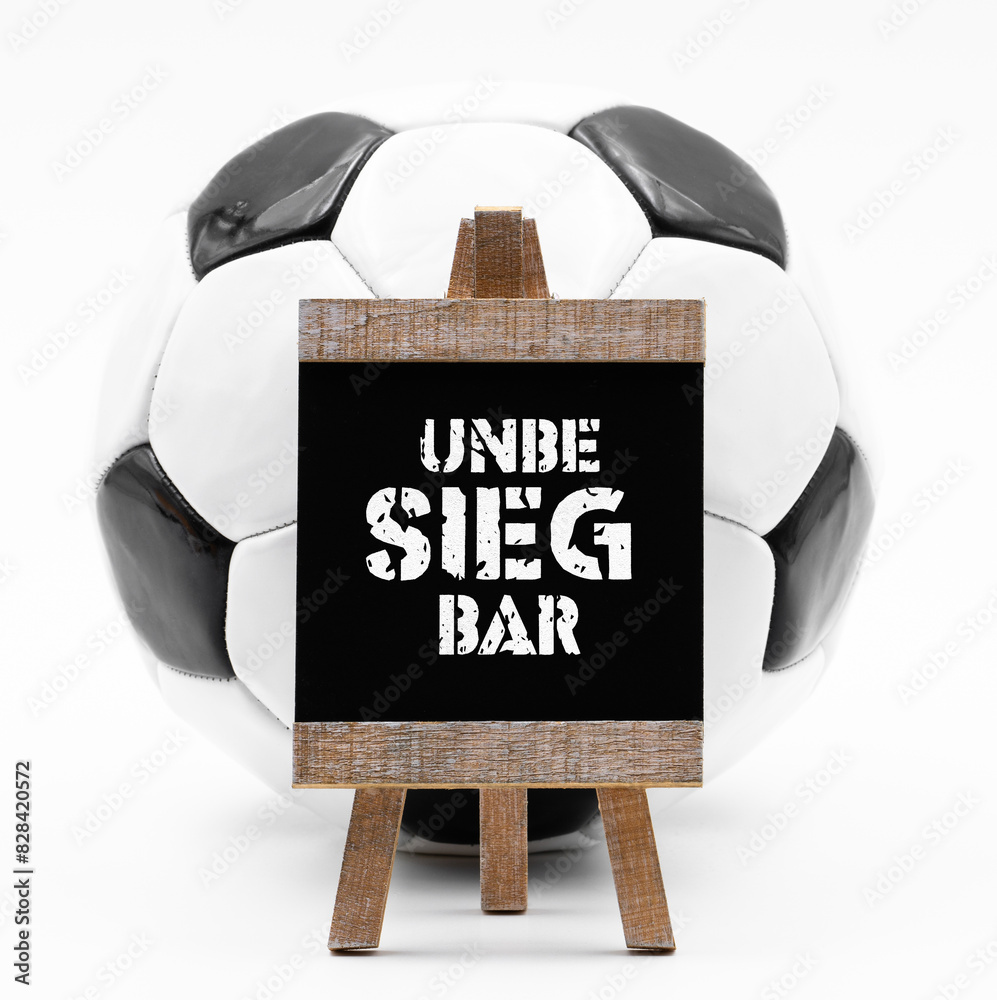 Sticker Unbesiegbar