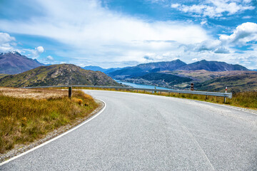 Remarkables Road, Queenstown, Otago, South Island, New Zealand, Oceania.