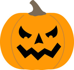 Halloween pumpkin icon vector.
Jack o lantern pumpkin for Halloween.
