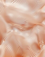 abstract background with rose gold wavy lines