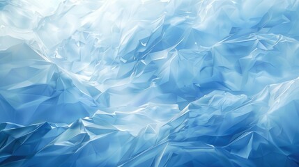Fototapeta premium Ice background with abstract low poly design