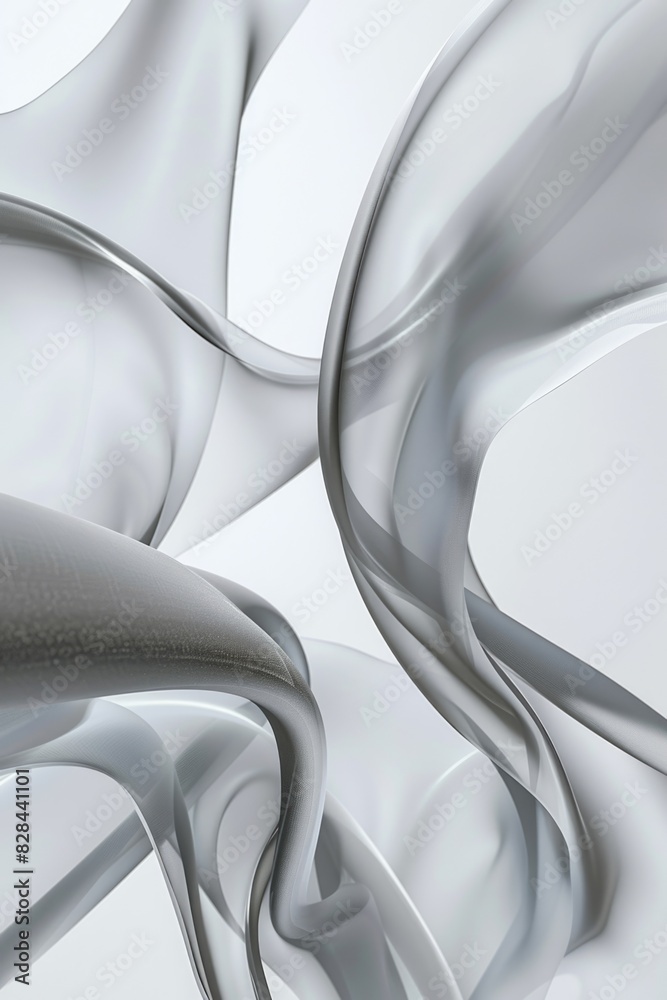 Poster detailed close-up of a white and black object, suitable for various design projects