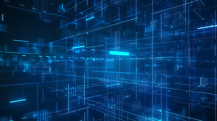Obraz premium abstract technology background