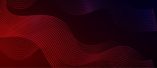 Dynamic wave geometric design. Vector Illustration For Wallpaper, Banner, Background, Card, Book Illustration, landing page