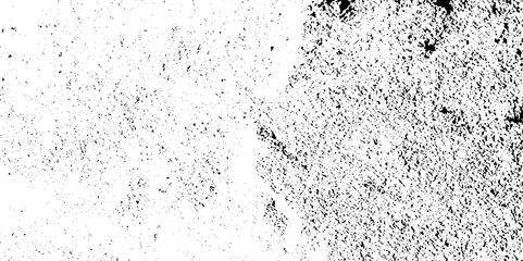 Dirt messy splash overlay and Black and white Dust overlay distress grungy effect paint. Black and white grunge seamless texture. Dust and scratches grain texture on white and black background.