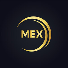 MEX logo. M E X design. White MEX letter. MEX, M E X letter logo design. M E X letter logo design in FIVE, FOUR, THREE, style. letter logo set in one artboard. M E X letter logo vector design.