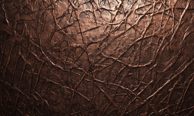 Fototapeta premium Metal. Bronze. Background. texture
