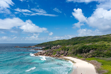 La Digue island, Seychelles