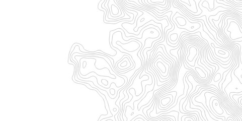 Black and white wave Seamless line. Vector geographic contour map. Topography map background. Topography relief. White wave paper curved reliefs abstract. Topographic map patterns,topography line map.