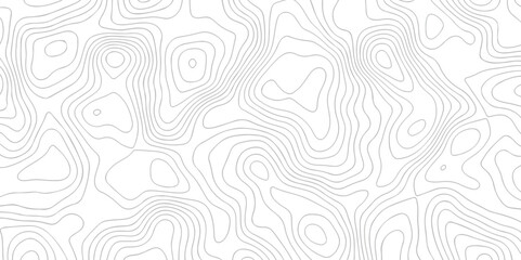 Black and white wave Seamless line. Vector geographic contour map. Topography map background. Topography relief. White wave paper curved reliefs abstract. Topographic map patterns,topography line map. © armans