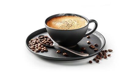 Obraz premium cappuccino coffee