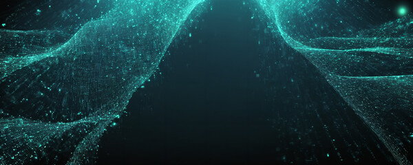 cyber technolgy digital background with binary codes in futuristic scifi design. High resolution illustration