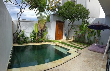A beautiful cute villa on nakula street in bali indonesia