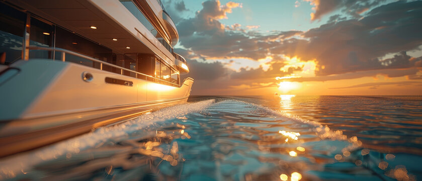 Luxury yacht lifestyle in Miami, capturing billionaires in a freezemotion moment on a sunny day, shot in ultradetailed 