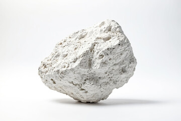White Rock on White Background