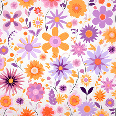 pattern with flowers
