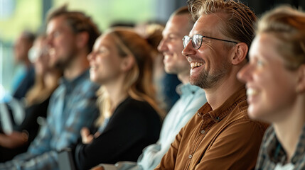 A group of women at a seminar