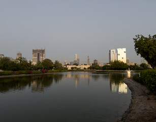 Naklejka premium Springs 7 neighbourhood in Dubai
