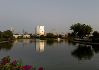 Obraz premium Springs 7 neighbourhood in Dubai