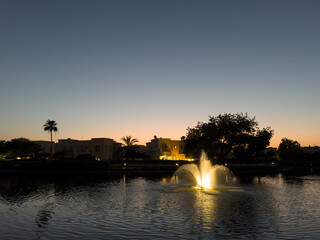 Naklejka premium Springs 7 neighbourhood in Dubai