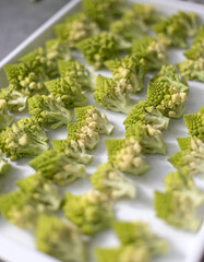 Fresh romanesco broccoli