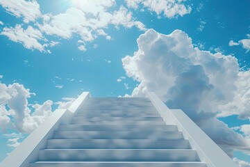 Stairway to Heaven in the Clouds