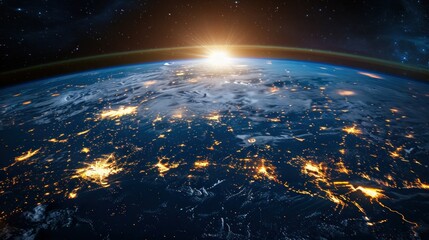 Obraz premium world graphics