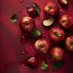 apples full background