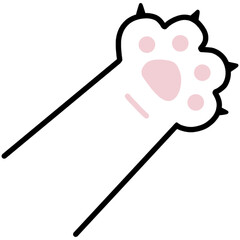 Cat paws