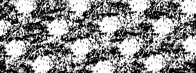 Grunge glitchcore aesthetic. Brush stroke texture elements. Abstract trendy background. Vector illustration.