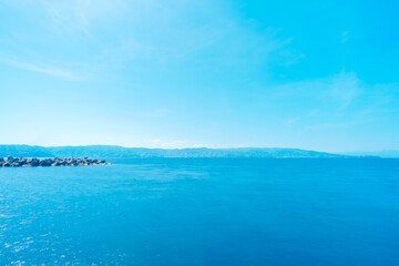 初島の美しい海